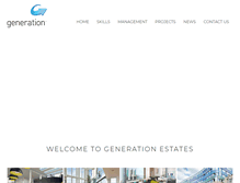 Tablet Screenshot of generationestates.co.uk